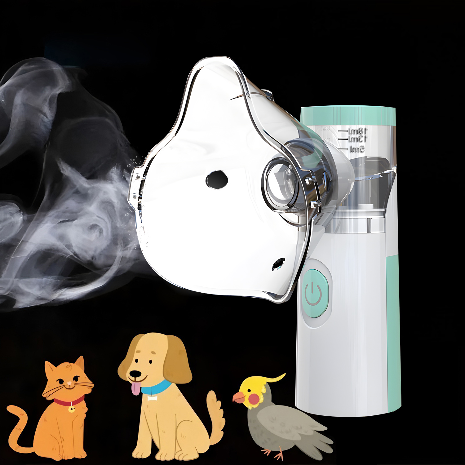 Medical Lab Machines - Pet Portable Nebulizer Machine Medical Atomizer