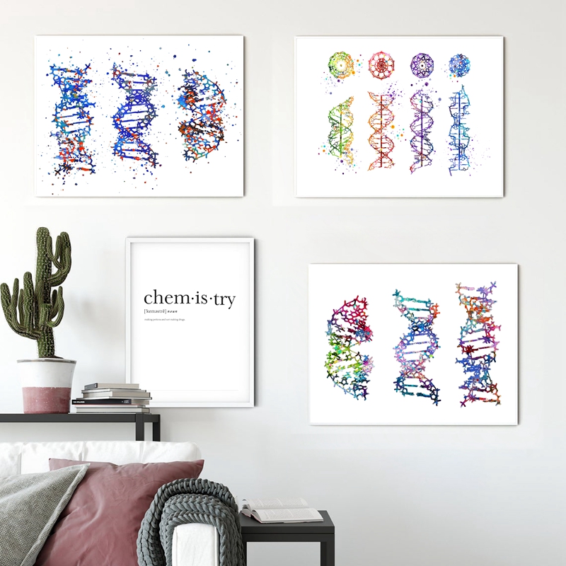 Medical Lab Posters - Phân Tử DNA In Y Tế
