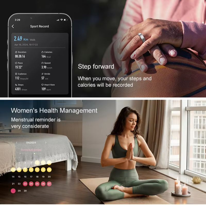 Smart Ring Men Women, Heart Ra - đánh giá và giá Blood Pressure Monitor