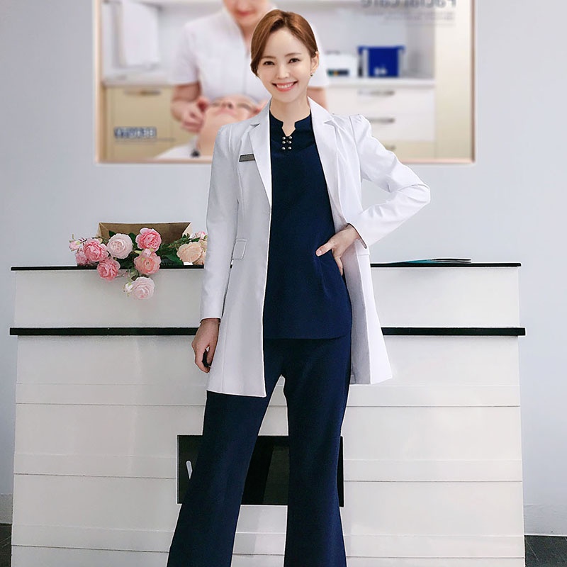 Long Sleeve White Lab Coat Doc - đánh giá và giá Medical Lab Years