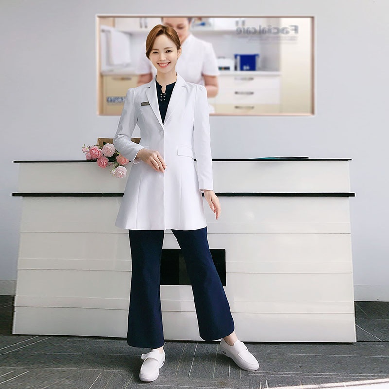 Long Sleeve White Lab Coat Doc - đánh giá và giá Medical Lab Years