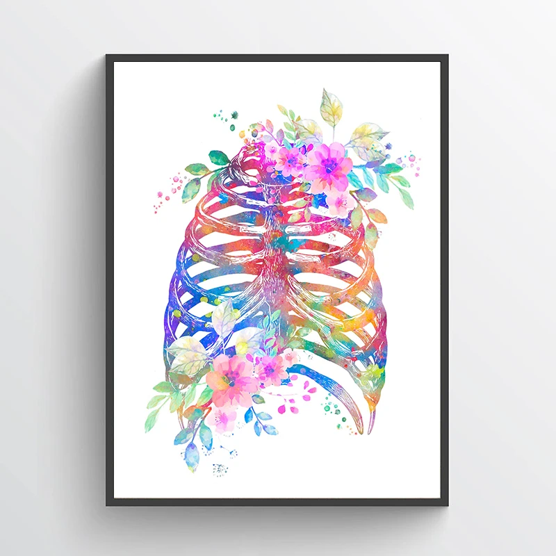 Anatomy Medical Poster Flower  - đánh giá và giá Medical Lab Posters