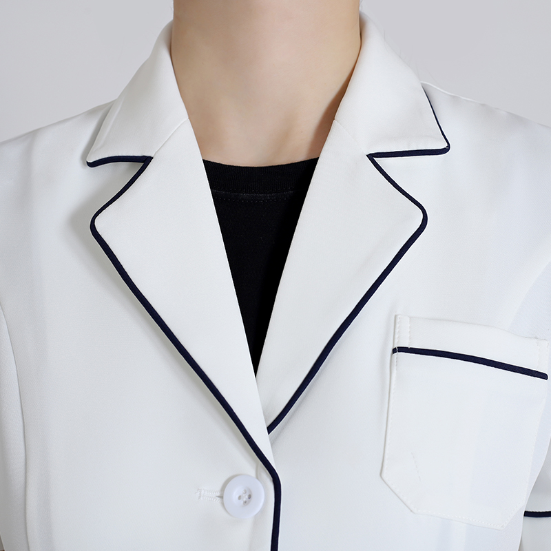 Short-Sleeve White Lab Coat Me - đánh giá và giá Medical Lab Years