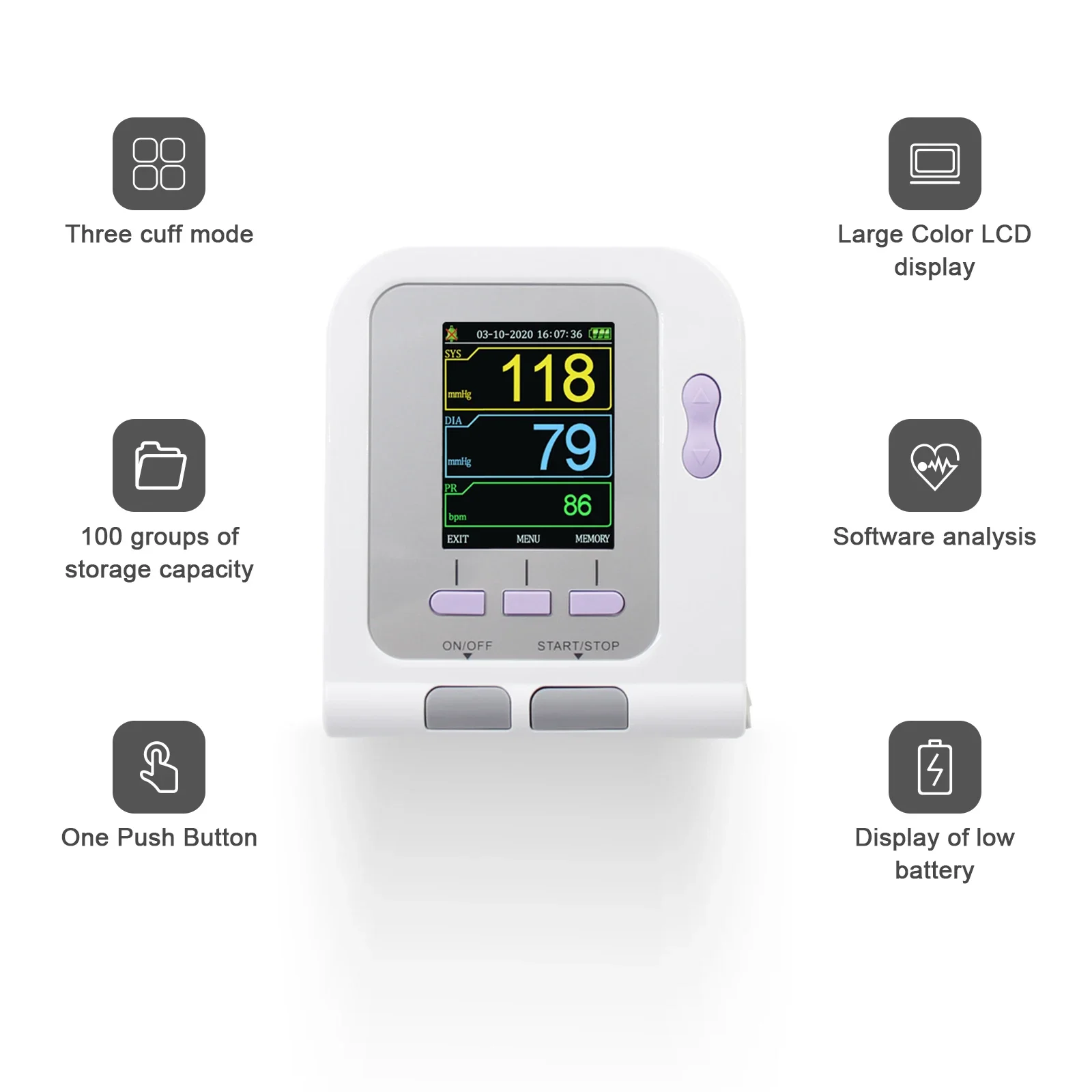 CONTEC08A-VET Veterinary Equip - đánh giá và giá Blood Pressure Monitor