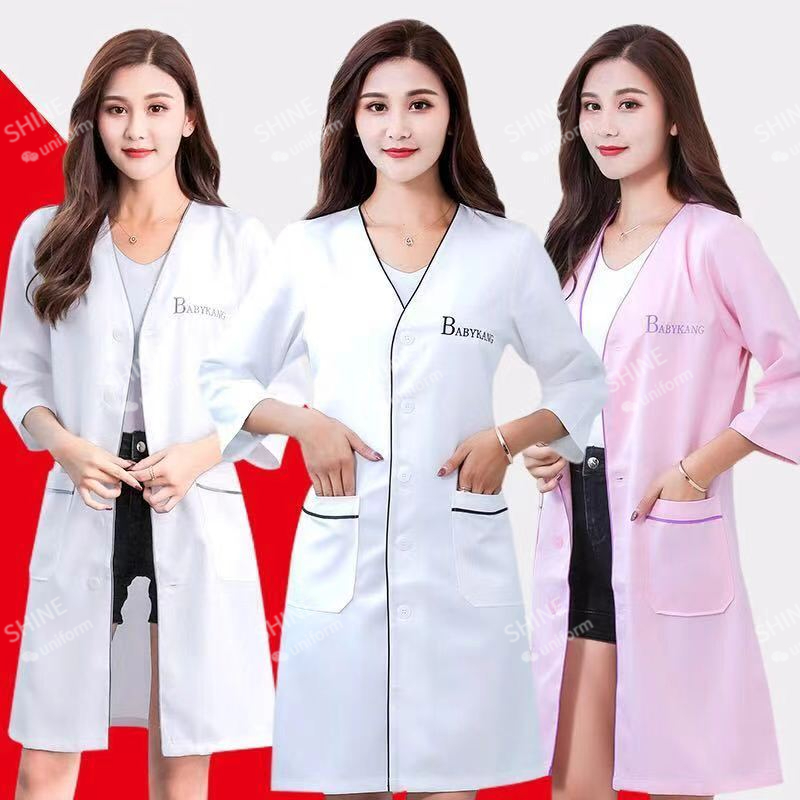 beauty uniform beautician Cust - đánh giá và giá Medical Lab Management