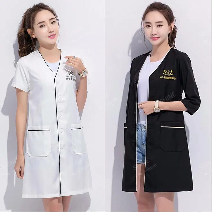 beauty uniform beautician Cust - đánh giá và giá Medical Lab Management